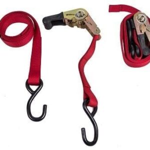 Ratchet Strap with S-Hook 1.5 m