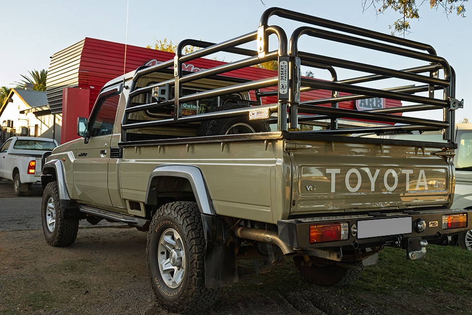 Standard Cattle Rail - Toyota Land Cruiser SC 1 Standard Cattle Rail - Toyota Land Cruiser SC