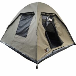 Dome Ground Tent 3mx3m (Khaki Green)