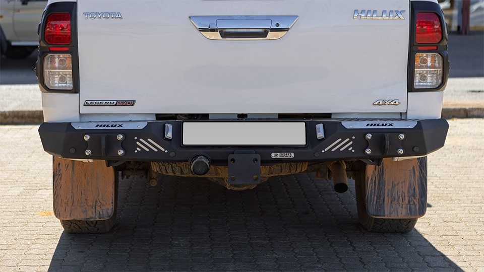 Desert V-Range Rear Bar - Toyota Hilux Revo 11 Desert V-Range Rear Bar - Toyota Hilux Revo