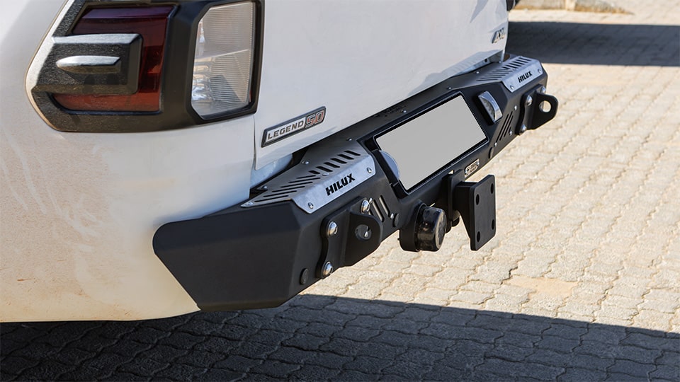 Desert V-Range Rear Bar - Toyota Hilux Revo 1 Desert V-Range Rear Bar - Toyota Hilux Revo