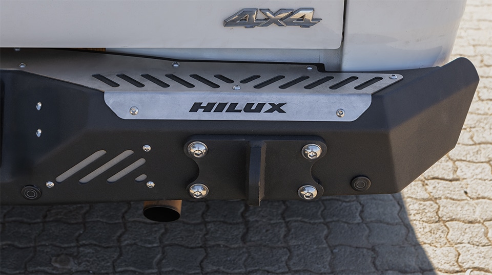 Desert V-Range Rear Bar - Toyota Hilux Revo 7 Desert V-Range Rear Bar - Toyota Hilux Revo
