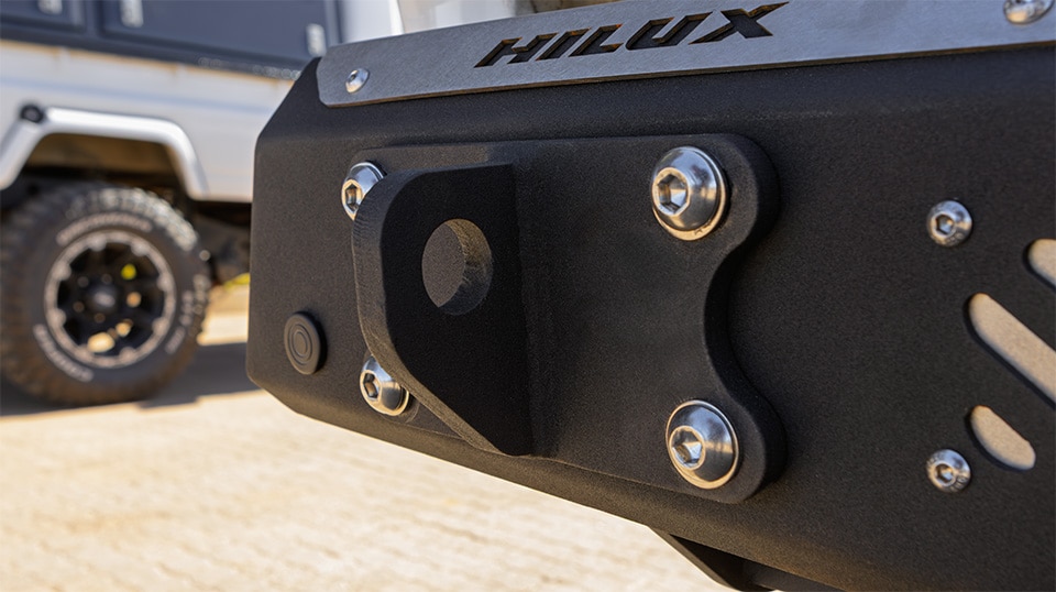 Desert V-Range Rear Bar - Toyota Hilux Revo 4 Desert V-Range Rear Bar - Toyota Hilux Revo