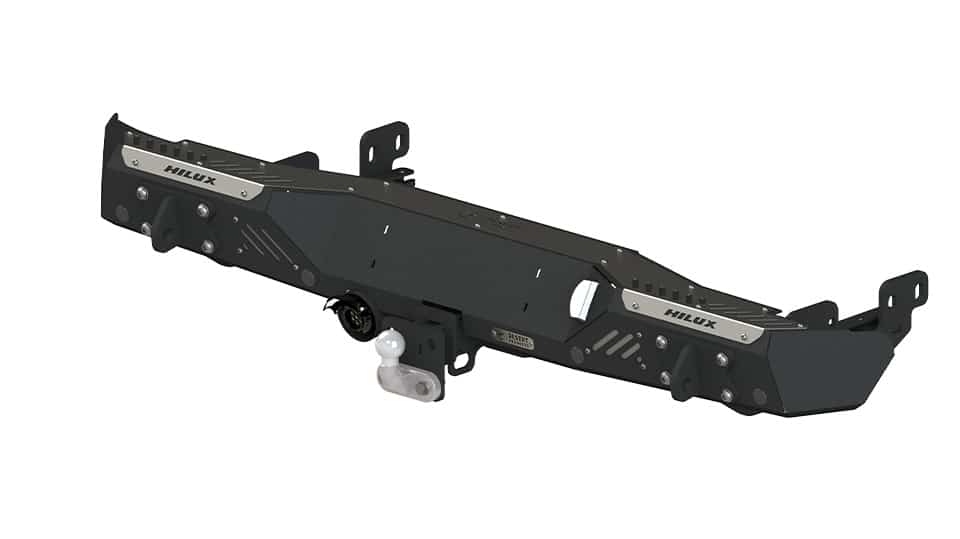 Desert V-Range Rear Bar - Toyota Hilux Revo 6 Desert V-Range Rear Bar - Toyota Hilux Revo